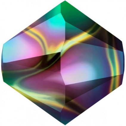 Swarovski® Crystals Xilion Beads 5328 6mm Rainbow Dark 2x