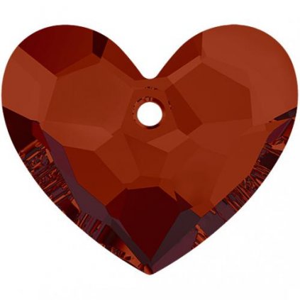 Swarovski® Crystalsi Truly in Love Heart 6264 Red Magma