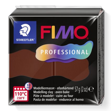 FIMO Professional 57g čokoládová (77)