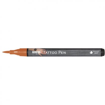 Tetovacie fix KREUL Tattoo Pen hnedý