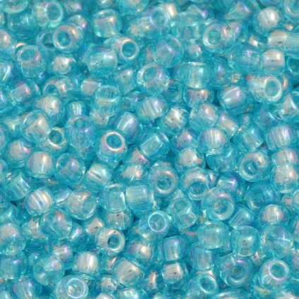 TOHO Round 11/0 Rainbow Aquamarine
