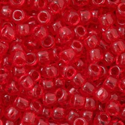 TOHO Round 8/0 Transparent Ruby
