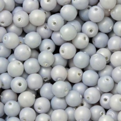 Vosková perle 4mm pastel blue