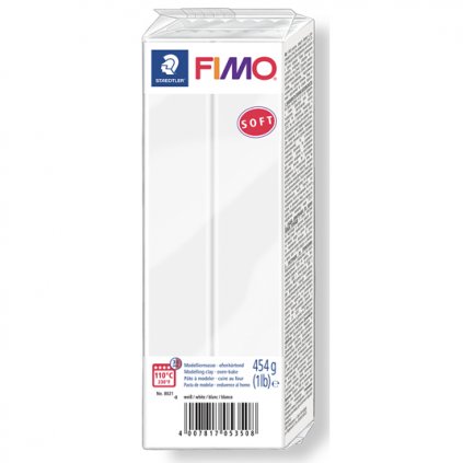 FIMO Soft 454g biela (0)