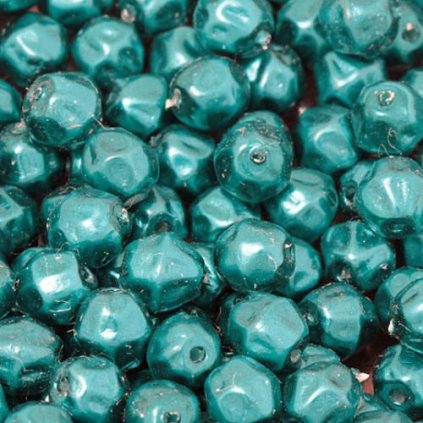 Voskové perly GRANULE 4mm modrá