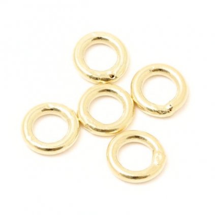 Protikrúžok 5mm Ag925/1000 gold plating 24kt