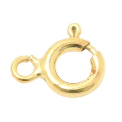 Perový krúžok 6mm Ag925/1000 0,18 g gold plating 24kt