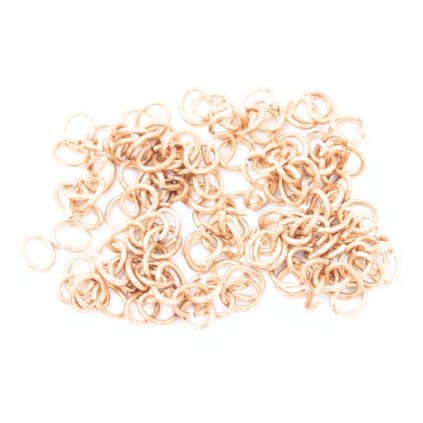 Spojovací oválik 1,9x3,4/0,7mm Ag 925/1000 0,04g rose gold