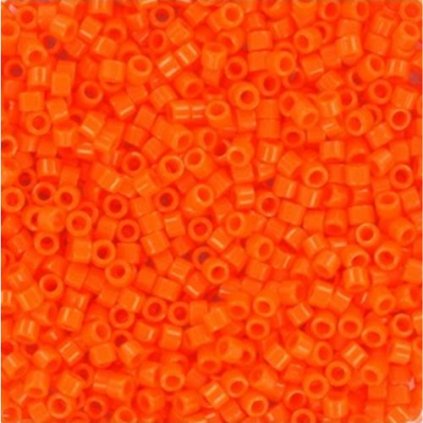Miyuki Delica 11/0 opaque orange (DB-722)