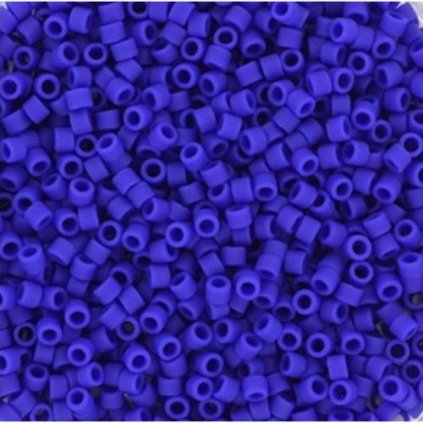 Miyuki Delica 11/0 opaque matte cobalt (DB-756)