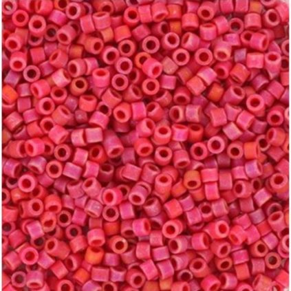 Miyuki Delica 11/0 opaque matte luster red (DB-362)