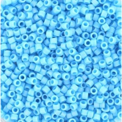 Miyuki Delica 11/0 opaque matte ab turguoise blue (DB-879)