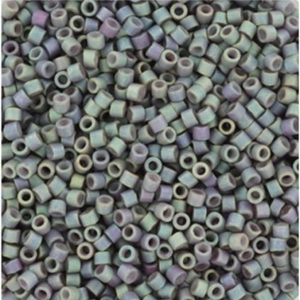 Miyuki Delica 11/0 metallic matte iris blue (DB-1063)