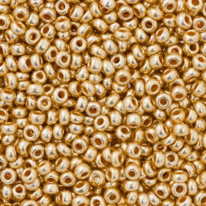 Preciosa® Rokajl 10/0 zlatá (50g)