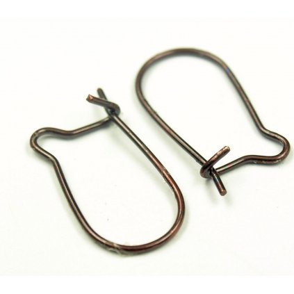 Háčik zatváracie 16mm stará meď