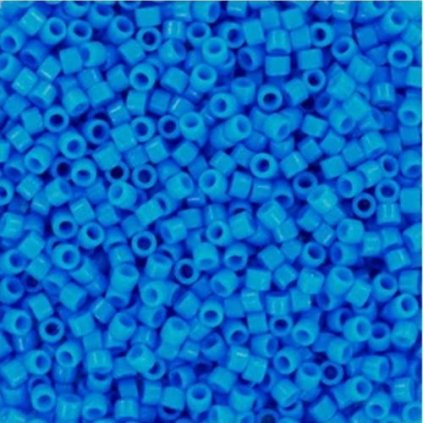 Miyuki Delica 11/0 duracoat opaque dyed delphinium (DB-2134)