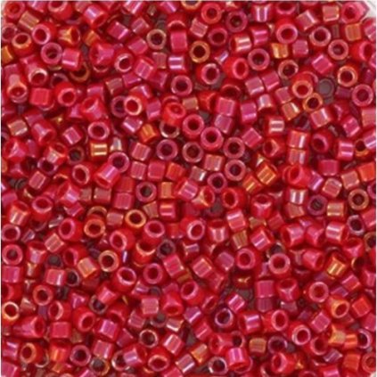 Miyuki Delica 11/0 opaque luster red (DB-214)