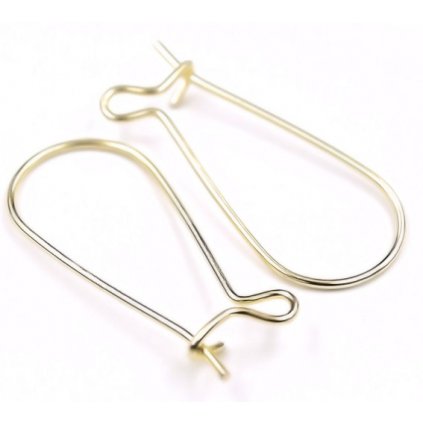 Háčik zatváracie 25mm zlato