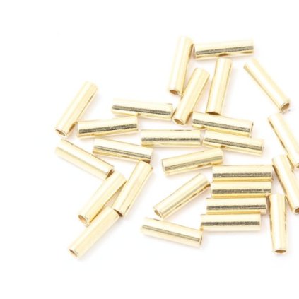Korálik valček 5/1,5mm Ag925 gold plating 24kt