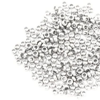 Zatláčací rokajl 1,8mm Ag925 (10ks)