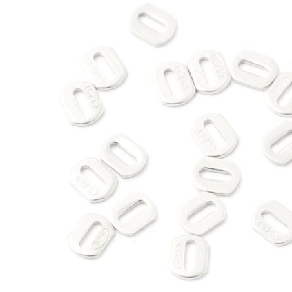 Oválok s označením 4,3/3,3mm Ag925