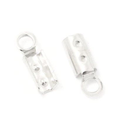 Koncovka na návlekový materiál 8,5/2mm Ag925