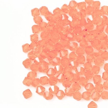 MC perla slniečko 4mm orange 90040 (10ks)