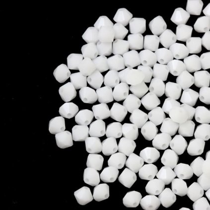MC perla slniečko 4mm white 03000 (10ks)