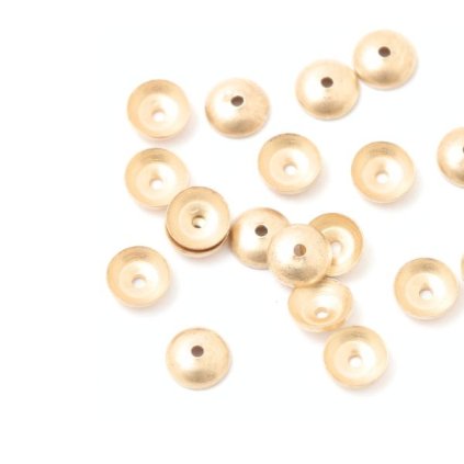 Kaplík 4mm chirurgická oceľ rose gold