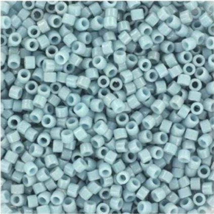 Miyuki Delica 11/0 duracoat opaque dyed moody blue (DB-2129)