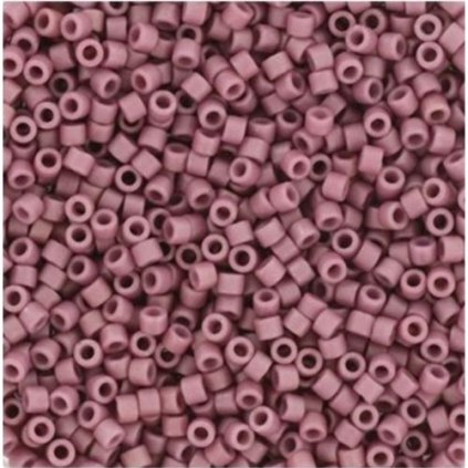 Miyuki Delica 11/0 opaque glazed frosted plum (DB-2295)