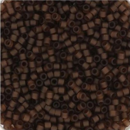 Miyuki Delica 11/0 transparant matte root beer (DB-769)