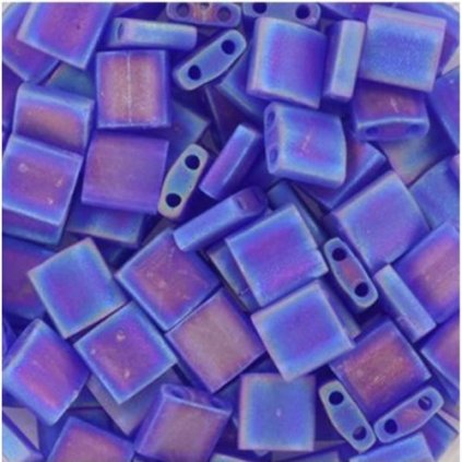 Miyuki Tila 5/5mm transparant matte ab cobalt (TL-151FR)