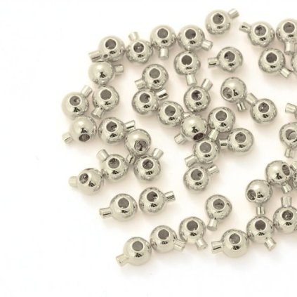 Stoper zamačkavací gulička 5/3,5mm platina