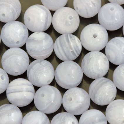 Chalcedon modrý 4mm (1ks)
