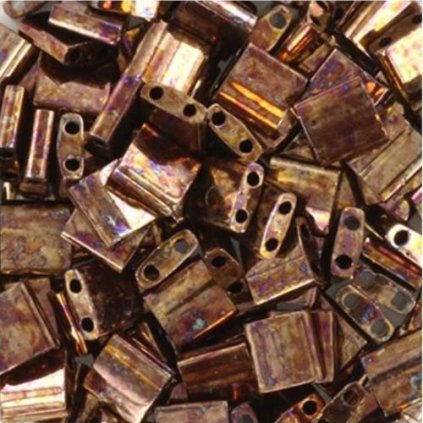 Miyuki Tila 5/5mm metallic iris dark raspberry (TL-457b)