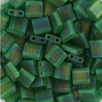 Miyuki Tila 5/5mm transparant matte ab green (TL-146FR)