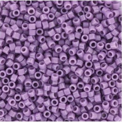 Miyuki Delica 11/0 duracoat opaque dyed dark orchid (DB-2139)