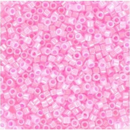 Miyuki Delica 11/0 ceylon cotton candy pink (DB-245)
