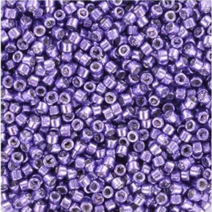 Miyuki Delica 11/0 galvanized dark lilac (DB-430)