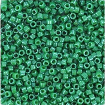 Miyuki Delica 11/0 opaque dyed green (DB-656)