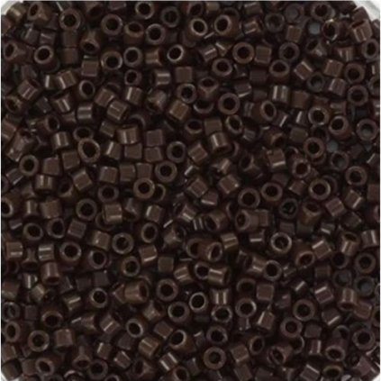 Miyuki Delica 11/0 opaque chocolate (DB-734)