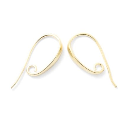 Afroháčik LUX 21mm Ag925 gold plating 24kt