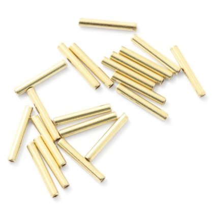 Korálik valček 10/1,5mm Ag925 gold plating 24kt