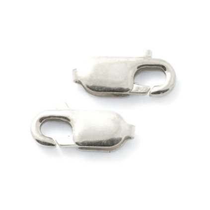 Karabínka 12/5,4mm Ag925 ródium