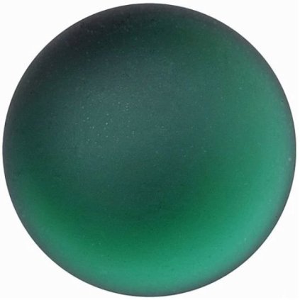 Kabošon VELLUTO kruh 18mm emerald