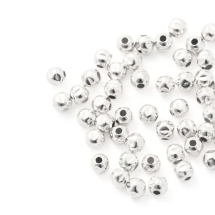 Korálik mačkaný 3mm Ag925