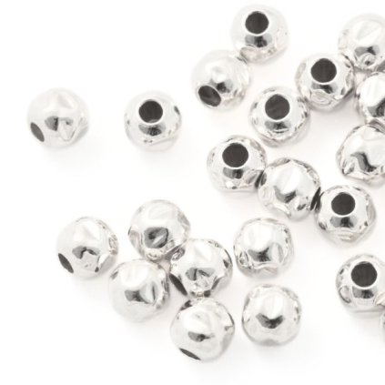 Korálik krčený 6mm Ag925