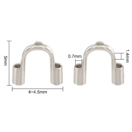 Koncovka podkova 5mm chirurgická oceľ