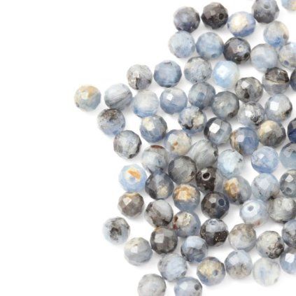 Kyanit brúsený 4mm (1ks)